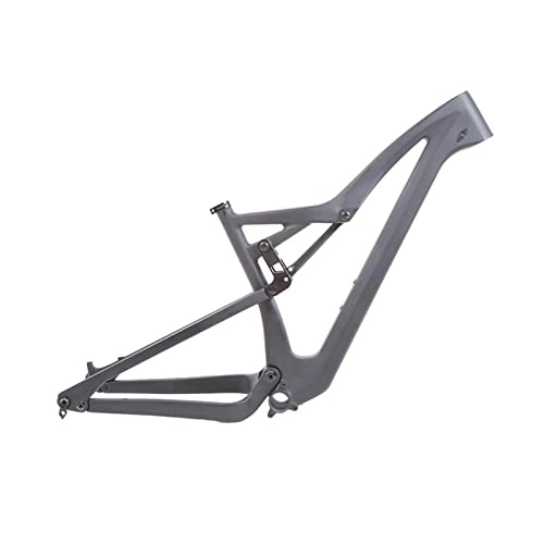 Mountain Bike Frames : Mountain Bike Frame Only, Carbon Full Suspension 135-150mm Travel BB92 Tapered Headset 148 * 12mm Thru Axle MTB Frame Supporting 29 * 2.35 or 27.5 * 2.8 Inch Tyre