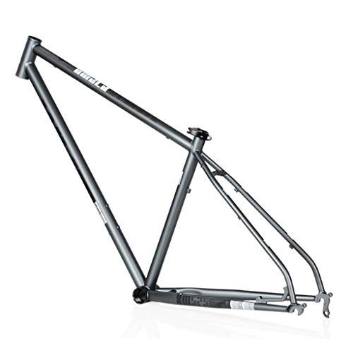 Mountain Bike Frames : Mountain Bike Road Bike Frameset, AM / XM525 Frame, 27.5 / 16 Inch High-end Chrome-molybdenum Steel Bicycle Frame, Suitable For MTB, Cross Country, Down Hill(gray