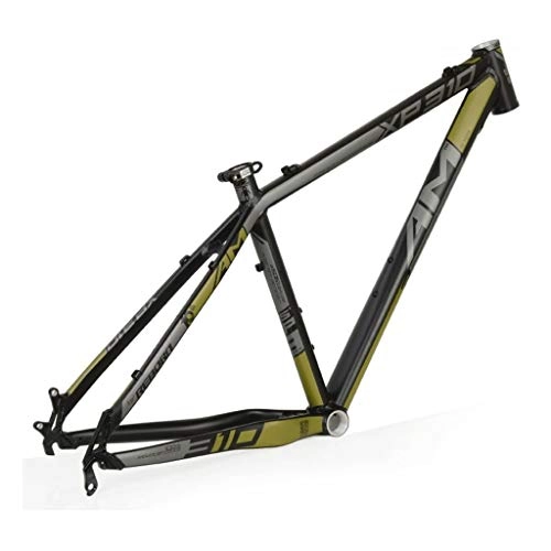 Mountain Bike Frames : Mountain Bike Road Bike Frameset, AM / XP310 Frame, 26 / 16 Inch Lightweight Aluminum Alloy Bike Frame, Suitable For MTB, Cross Country, Down Hill(Black / green