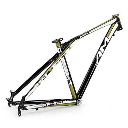 Mountain Bike Frames : Mountain Bike Road Bike Frameset, AM / XP400 Frame, 26 / 16 Inch Lightweight Aluminum Alloy Bike Frame, Suitable For MTB, Cross Country, Down Hill(Black / green