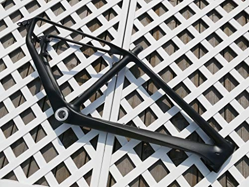Mountain Bike Frames : MTB Bike Frame 26er 3K Carbon Fiber Glossy Mountain Bicycle Frame 18" frame FOR BSA