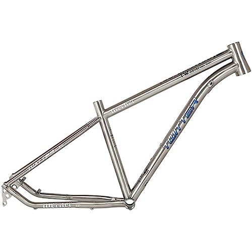 Mountain Bike Frames : MTB Frame 27.5er 29er Titanium Alloy MTB Frame Disc Brake Mountain Bike 15.5'' / 17'' / 19''Thru Axle 12x142mm XC Competition Bicycle (Size : 27.5x17'')