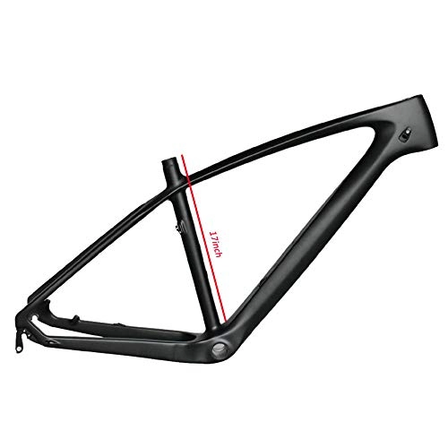 Mountain Bike Frames : NXXML High Strength Carbon Fiber Frame, Mountain Bike Frame, Internal Cable Routing, for 26 Inch Wheel diameter Frame, M