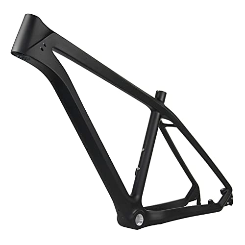 Mountain Bike Frames : PPLAS 26er Carbon MTB Frame Ultralight T800 Carbon Mountain Bike Frame Kids MTB Bicycle Carbon Frames B.S.A Size 17" (Color : UD Black Matte, Size : 17inch)