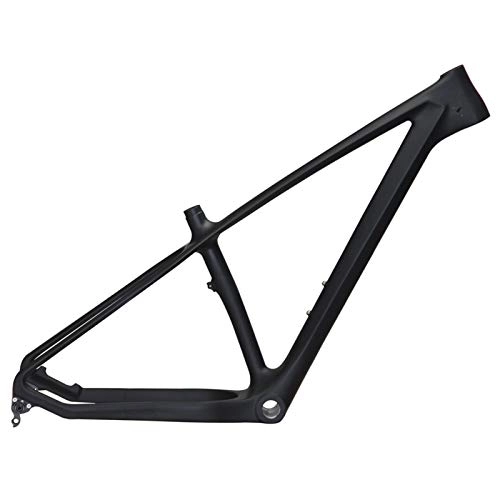 Mountain Bike Frames : PPLAS Carbon Fat Bike Frame With Fork 26er Carbon MTB Snow Bike Frameset 26×5.0 Mountain Snow Bicycle Frame (Color : Only Frame, Size : 18inch Glossy)