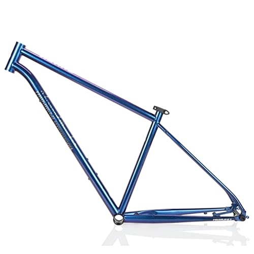 Mountain Bike Frames : QHIYRZE MTB Frame 27.5er Discoloration Hardtail Mountain Bike Frame Disc Brake 15'' / 17'' / 19'' Bicycle Frame Thru Axle 12x142mm (Color : Colorful, Size : 27.5 * 15'')