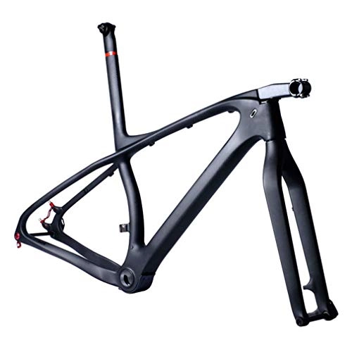 Mountain Bike Frames : SHUAIGUO Carbon fiber frame mountain frame ultra light carbon fiber frame bike frame
