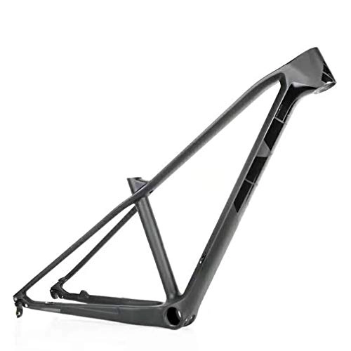 Mountain Bike Frames : SHUAIGUO Mountain bike frame, carbon fiber frame barrel shaft quick release interchangeable frame 27.5 inch bicycle frame wiring