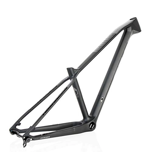 Mountain Bike Frames : SJSF Y 29Er MTB Carbon Fiber Mountain Bike Bicycle Frame BB46*73Mm Thru Axle 142 * 12Mm Carbon Mountain Bike Frame Wheel 27.5Mm, 15.5