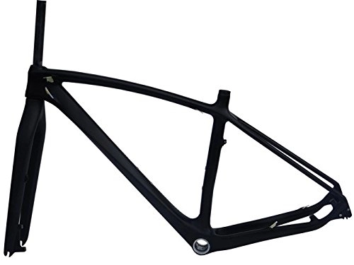 Mountain Bike Frames : UD Carbon Matt 29ER MTB Mountain Bike Frame ( For BSA ) 17" Fork
