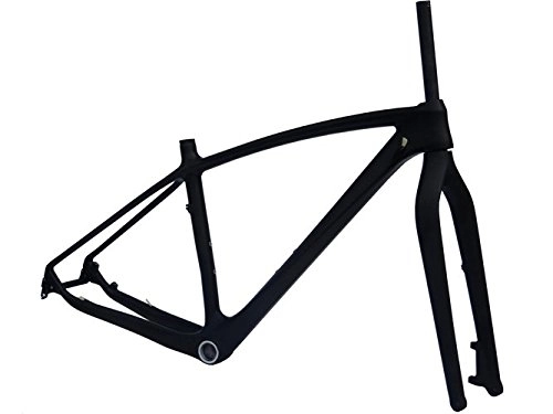 Mountain Bike Frames : UD Carbon Matt 29ER MTB Mountain Bike Frame ( For BSA ) 17" Fork Axle 15mm