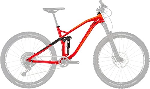 Mountain Bike Frames : VOTEC VMS Framekit Frame Set red-black Framesize XL | 51cm 2017 mountain bike frame