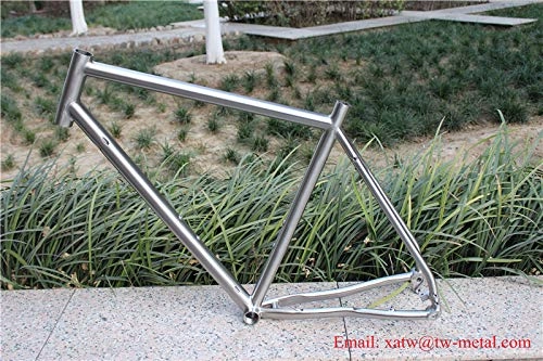 Mountain Bike Frames : XACD cycles Titanium mountain bike frame titanium cyclocross bike frame (titanium)