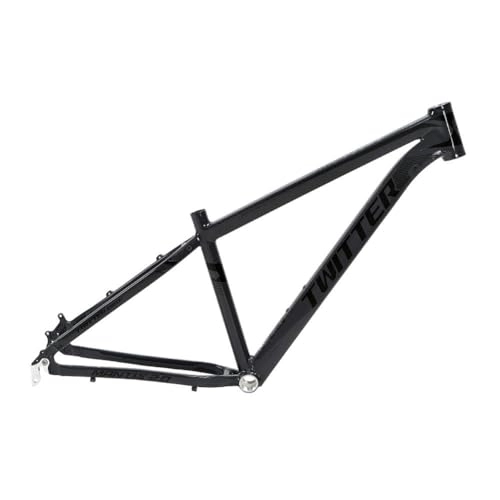 Mountain Bike Frames : ZFF Mountain Bike Frame 15'' / 17'' / 19'' Aluminum Alloy Frame Hardtail MTB Bicycle Frame QR 135mm Disc Brake XC Frame For 27.5 29 Inch Wheels Internal Routing (Color : Black-gray, Size : 17'')
