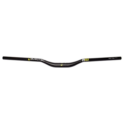 Mountain Bike Handlebar : Burgtec Ride Wide Alloy Bars 15mm Rise 800mm Wide 31.8mm Clamp, One Size