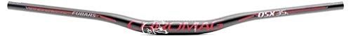 Mountain Bike Handlebar : CHROMAG Fubars OSX 35 Unisex Adult Mountain Bike / MTB / Cycle / VAE / E-Bike Hanger, Black / Red, DH 35 mm Rise 810 mm