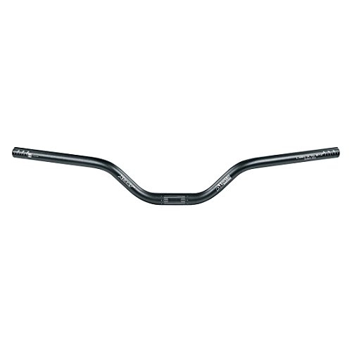Mountain Bike Handlebar : ergotec Unisex_Adult Alu Handlebar Riser Bar, Black, 700 / 25, 4 mm