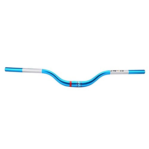 Mountain Bike Handlebar : F Fityle Solid MTB Mountain Bicycle Extra Long Handlebar 31.8mm 720mm High Strength Lightweight Bike Riser Bar with Clear Precision Scale - Blue