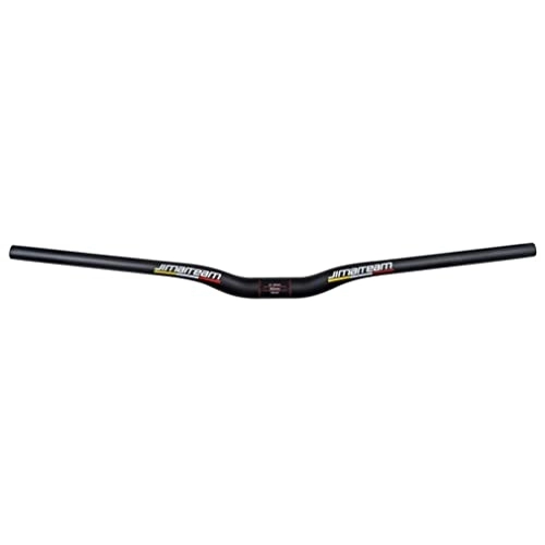 Mountain Bike Handlebar : HIMALO Carbon Mountain Bike Handlebar 31.8mm MTB Riser Handlebars Rise 18mm 580 / 600 / 620 / 640 / 660 / 680 / 700 / 720 / 740 / 760mm Extra Long Bars (Color : Geel, Size : 760mm)