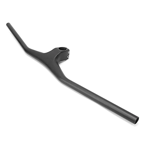 Mountain Bike Handlebar : Mountain Bike Handlebars, 800x90mm Integrated Carbon Handlebar for Road Bicycle
