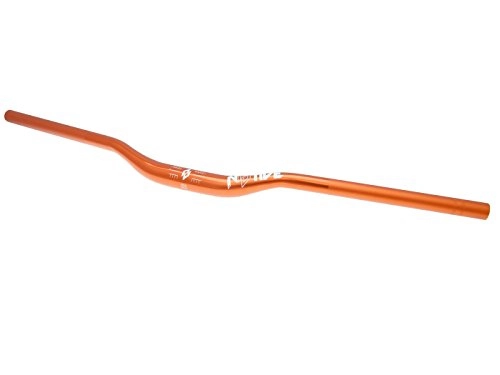 Mountain Bike Handlebar : n8tive handlebar AL6061 31.8x760 R: 25 mm UP: 5 BS: 9, Orange