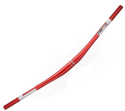 Mountain Bike Handlebar : Riser Handlebar MTB Fits 31.8mm Stems Aluminum Alloy Mountain Bike 780mm Extra Long Handlebars Bicycle Bars for Road, and Hybrid Bikes DH XC AM Rise 22mm (Color : Red, Size : 780mm)