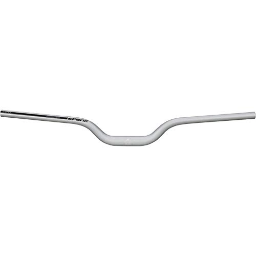 Mountain Bike Handlebar : Spank Spoon 31.8 mm, 800 mm Plug 60 mm Raw Silver MTB Unisex Adult 31.8 mm