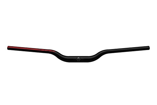 Mountain Bike Handlebar : Spank Spoon 35 mm, Rise 40 mm Unisex Adult Hanger, Black / Red, 800 mm