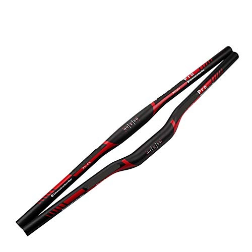 Mountain Bike Handlebar : Zjcpow-SP Bicycle handle Bicycle Handlebar, Aluminum Alloy Riser Handlebar For MTB, Road Bikes, Long-distance Mountain Cycling Racing Travel Relax And Rest (Color : Straight angle, Size : 660mm)