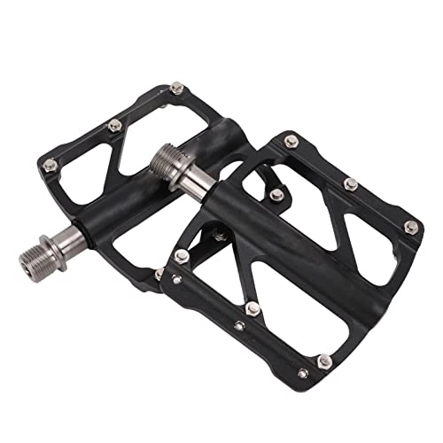 Mountain Bike Pedal : 01 02 015 Flat pedal, 3-layer heavy duty pedal with aluminum coating for mountain bikes