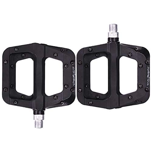 Mountain Bike Pedal : 1 Pair Bicycle Pedal cycling bike pedal bike accessories cycling foot rest Platform Pedal Adapters mountain bike pedals bike paddle mtb pedals vehicle treadle nylon flat appendix