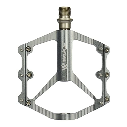 Mountain Bike Pedal : 1 Pair Mountain Bike Pedals, Bike Sealed Bearing Pedals Anti-skid Aluminum Alloy Pedals Cycling Accessories for Mountain Bike Road Bike