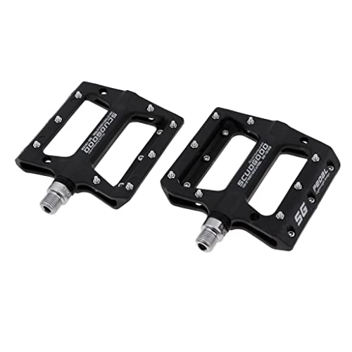 Mountain Bike Pedal : 1 Pair of Pedals, Mountain Bike Pedals, , Black