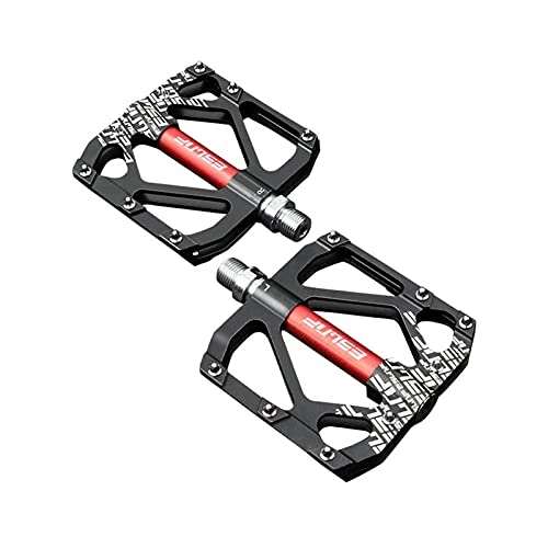 Mountain Bike Pedal : 117x95x14 mm Bicycle Pedal, Mountain Bike Pedals, Aluminum Antiskid Durable Bicycle Pedal, Wear-resistant And Impact-resistant, Suitable for Most Bicycles.