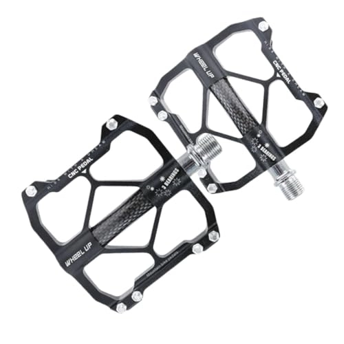 Mountain Bike Pedal : 1pair Aluminum Alloy Bike Pedal Cycling Pedals Bike Flat Pedal Non Slip Pedals Pedalboard Bike Replacement Pedal Footrest Pedialax Mountain Pedals Non-slip To Rotate Accessories