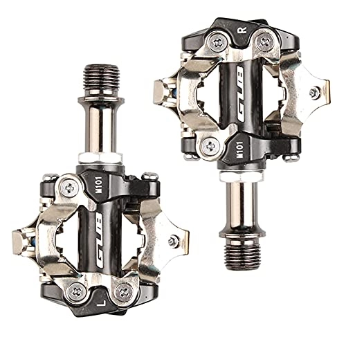 Mountain Bike Pedal : 2pcs Mountain Cycling Pedals Self-Locking Bicycle Clipless Pedal Components