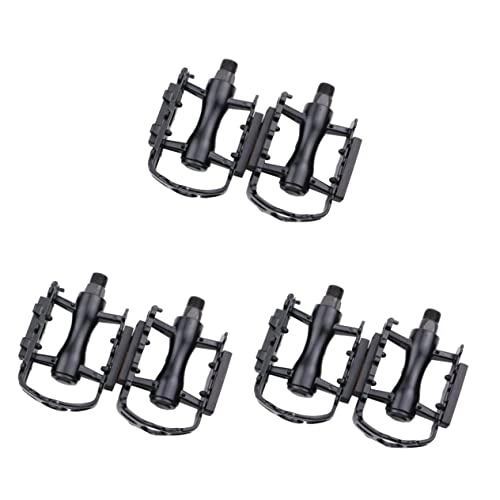 Mountain Bike Pedal : 6 Pcs Aluminum Pedal Pedalboards Pedialax Pedal for Track Bikes Mtb Pedals Cycling Cleats Bike Pedals Mountain Bike Road Platform Pedal Bike Cleats Universal Accessories Non-slip