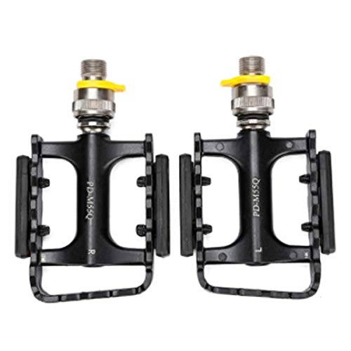 Mountain Bike Pedal : 8HAOWENJU Bicycle Pedals Aluminum Alloy Pedals 2 / Package Comfortable Black Perfect