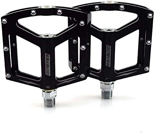 Mountain Bike Pedal : 9 / 16" Bicycle Pedals, Aluminum Alloy Antiskid Durable Mountain Bike Pedal for BMX MTB Road Bike Cycling 1 Pair