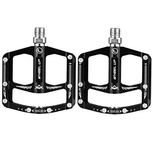 Mountain Bike Pedal : Abaodam 1 Pair Aluminum Alloy Pedal Practical Mountain Bike Pedal Non-Slip Platform Flat Pedal for Outside Outdoor