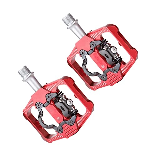 Mountain Bike Pedal : abcd123 Anti-slip Ultralight Bicycle Pedal Quick Release Pedal Flat MTB 3 Bearings Pedal Dustproof for Mountain Road Bike Accessories