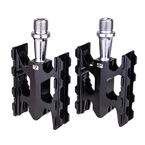 Mountain Bike Pedal : Abcidubxc 1 Pair Mountain Bike Pedals Ultra Strong Non-Slip Bicycle Pedals MTB Road Bike Bearing Aluminum Alloy