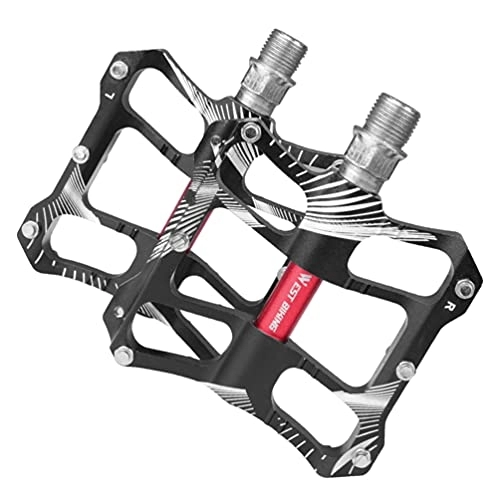Mountain Bike Pedal : ABOOFAN Bicycle Pedals, Bike Cycling Pedals Non- Slip Mountain Bike Pedals Road
