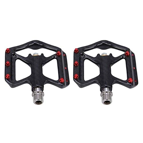 Mountain Bike Pedal : Adesign Bike Bicycle Pedals, Non-Slip Durable Ultralight Mountain Bike Flat Pedals, for Mountain Road Bike Replacement Set