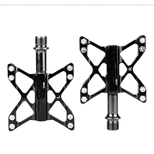Mountain Bike Pedal : Adesign Bike Cycling Pedals Lightweight Aluminum Alloy Mountain Bike, Road Bike, Fixed Gear Bicycle Sealed Bearing Pedals