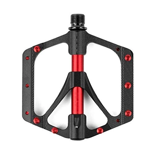 Mountain Bike Pedal : Adesign Mountain Bike Pedals, Antiskid Durable Bicycle Cycling Pedals Ultra Strong Colorful 3 Bearing Pedals Flat MTB Pedals Bicycle Parts