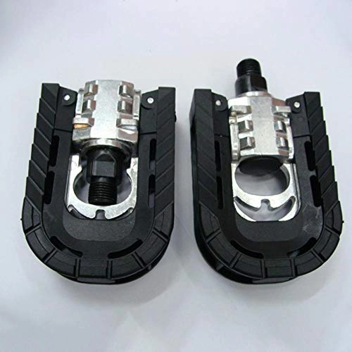 Mountain Bike Pedal : AFGH bike pedals Mountain pedal bicycle flat pedal aluminum sports super light accessories