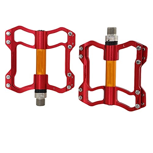 Mountain Bike Pedal : AHGSGG Bicycle Pedals, Aluminum Alloy Non-Slip Pedals, Suitable for Mountain Bikes, Folding Bikes and Road Bikes, for Outdoor Cycling Activities and Household