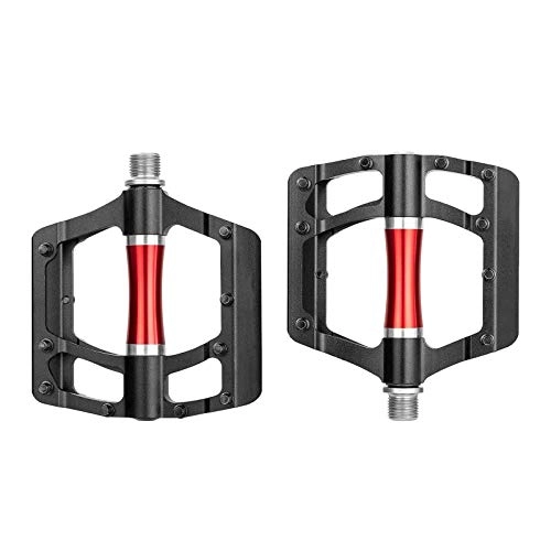 Mountain Bike Pedal : AIHOUSE Bicycle Pedal Mountain Bike Pedals Widen Pedals Aluminum Alloy Non-Slip Sealed Bearing Bicycle Platform Pedals