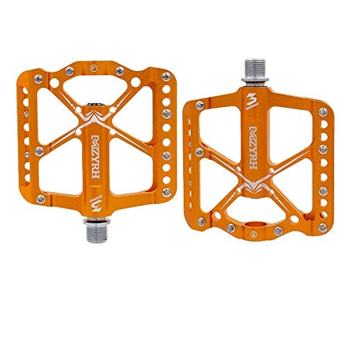 Mountain Bike Pedal : Ailihan Mountain bike pedals bearings universal bicycle accessories non-slip aluminum alloy ankle bicycle